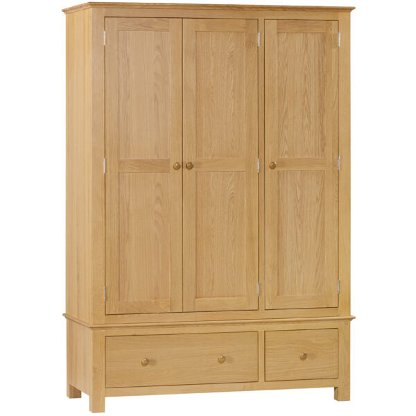 Triple Robe with 2 Drawers