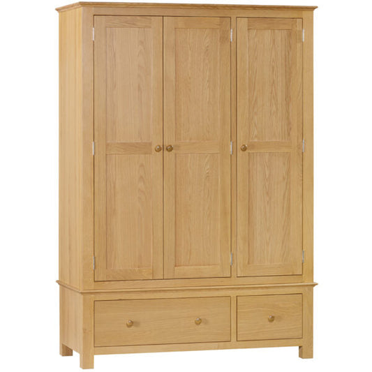 Triple Robe with 2 Drawers