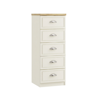 Vittoria 5 Drawer Narrow Chest - Inspired Rooms