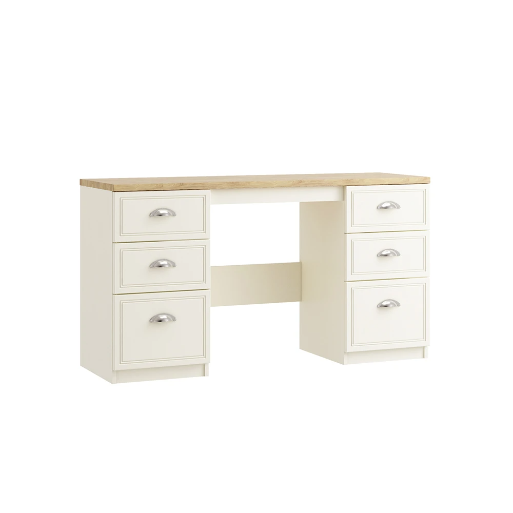 Double Pedestal Dressing Table