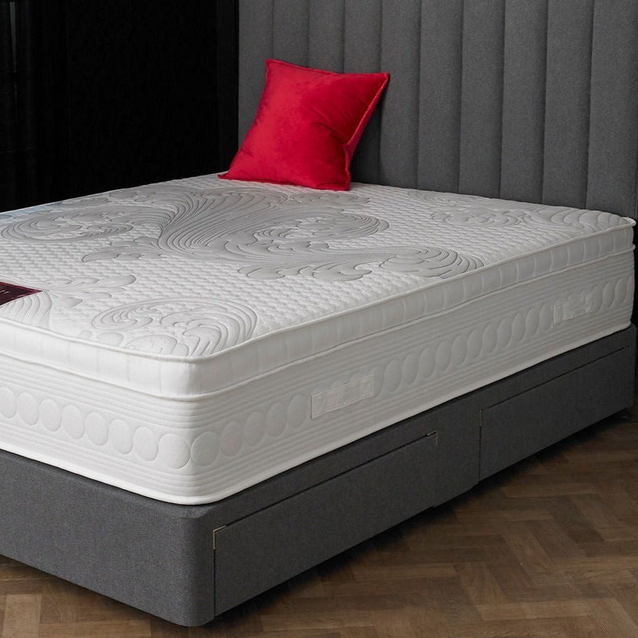 Gel Infused, Latex Pocket Sprung Mattress, Better Circulation, relieves Pressure Points