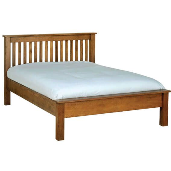 Double 4'6" Low Foot End Bed